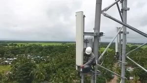 3-Legged Tubular Steel Tower Installation 1