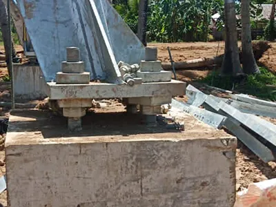 60m 4-Legged Angular Steel Tower