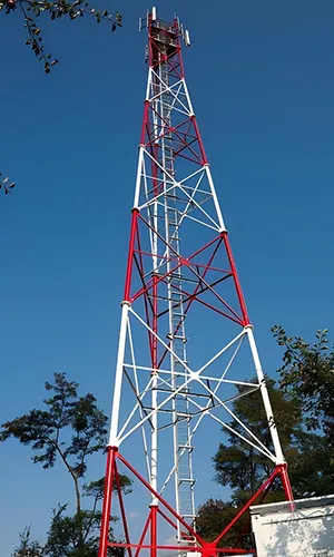 3-Legged Tubular Steel Communication Tower