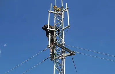 50m Guyed Communication Tower