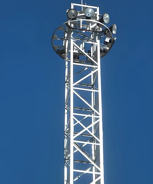 4-Legged Angular Steel Light Tower
